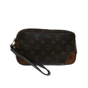 Pre-owned Canvas louis-vuitton-bags Louis Vuitton Vintage , Brown , Da...