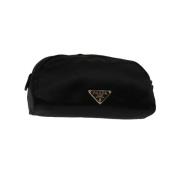 Pre-owned Satin prada-bags Prada Vintage , Black , Dames