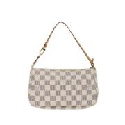 Pre-owned Canvas louis-vuitton-bags Louis Vuitton Vintage , Beige , Da...