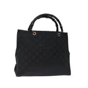 Pre-owned Nylon handbags Gucci Vintage , Black , Dames