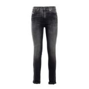 Slim Fit Heren Skinny Jeans Diesel , Gray , Heren