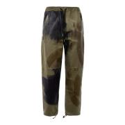 Klassieke Groene Herenbroek Diesel , Multicolor , Heren