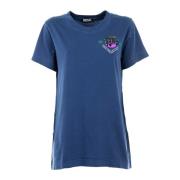 Damesmode T-Shirt Diesel , Blue , Dames