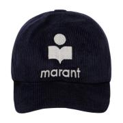 Midnight Blue Corduroy Cap Isabel Marant , Blue , Unisex