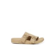 Anagram Gesp Slide Sandalen Loewe , Beige , Dames