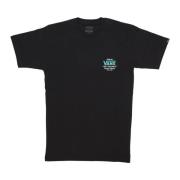 Klassieke Tee Zwart/Wit Waterval Vans , Black , Heren