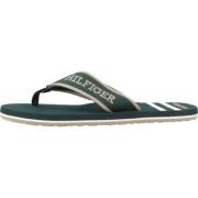 Sportieve Strand Slippers Tommy Hilfiger , Green , Heren