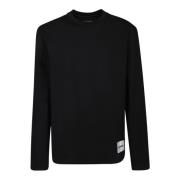 Zwarte Sweatshirt voor Heren Jil Sander , Black , Heren