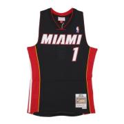 Chris Bosh NBA Basketbal Tanktop Mitchell & Ness , Black , Heren