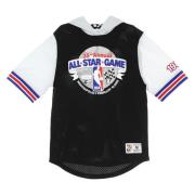 NBA Mesh Mode Hoodie 1985 All Star Mitchell & Ness , Black , Heren