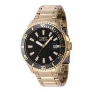 Pro Diver Quartz Horloge - Zwarte Wijzerplaat Invicta Watches , Yellow...