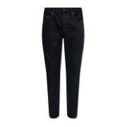 Tapered leg jeans Saint Laurent , Black , Heren