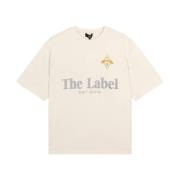 Gebreide Dames T-shirt Alix The Label , Beige , Dames