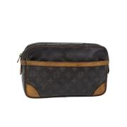 Pre-owned Canvas louis-vuitton-bags Louis Vuitton Vintage , Brown , Da...