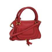 Pre-owned Leather shoulder-bags Chloé Pre-owned , Red , Dames