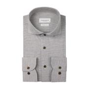 Bruine X-Cutaway Overhemd Profuomo , Gray , Heren