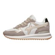 Technical fabric and suede sneakers Yak-W. W6Yz , Gray , Dames