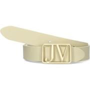 Stijlvolle Leren Riem Josh V , Beige , Dames