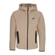 Tech Fleece Full-zip Hoodie Khaki/Zwart Nike , Beige , Heren