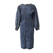 Cotton dresses Isabel Marant , Blue , Dames