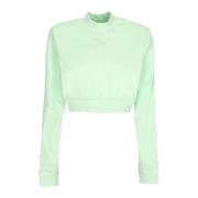 Geknipte Turtleneck Sweatshirt Chill French Terry Nike , Green , Dames