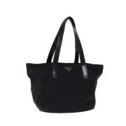 Pre-owned Nylon prada-bags Prada Vintage , Black , Dames