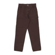 Bruine Timmerman Broek Katoenen Canvas Iuter , Brown , Heren