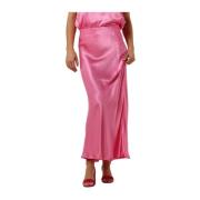 Roze Maxi Rok Monroe Stijl Circle of Trust , Pink , Dames