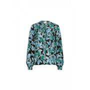 Blauwe Eden Blouse Fabienne Chapot , Green , Dames