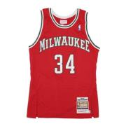 Giannis Antetokounmpo NBA Thuis Jersey 2014 Mitchell & Ness , Red , He...