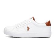 Jongens Lage Sneakers Ryley Ralph Lauren , White , Heren