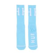 Geborduurde Logo Sokken HUF , Blue , Unisex