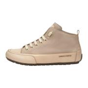 Leather and suede sneakers MID Candice Cooper , Gray , Dames