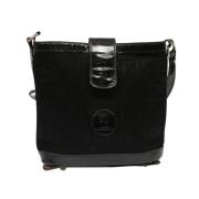 Pre-owned Canvas fendi-bags Fendi Vintage , Black , Dames