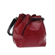 Pre-owned Leather louis-vuitton-bags Louis Vuitton Vintage , Red , Dam...