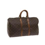 Pre-owned Canvas louis-vuitton-bags Louis Vuitton Vintage , Brown , Da...