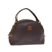 Pre-owned Canvas handbags Celine Vintage , Brown , Dames