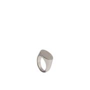 Elegant D2 Tag Chain Ring Dsquared2 , Gray , Heren