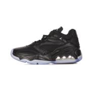 Zwart/Wit Lage Sneaker Geïnspireerd door Chicago Jordan , Black , Here...