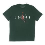 Vakantie Tee Heren T-shirt Groen/Wit Jordan , Green , Heren