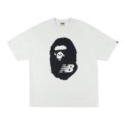 Beperkte oplage Ape Head Tee A Bathing APE , Beige , Heren