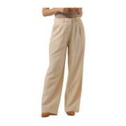 Zand Enline Pants voor dames Envii , Beige , Dames