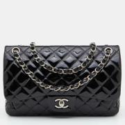 Pre-owned Leather chanel-bags Chanel Vintage , Black , Dames