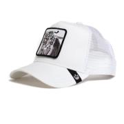 Witte Tiger Caps - Goorin Bros Collectie Goorin Bros , White , Dames