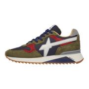 Technical fabric and suede sneakers Yak-M. W6Yz , Multicolor , Heren