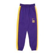 NBA Starting Five Fleece Broek Nike , Purple , Heren