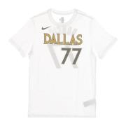 City Edition Luka Doncic T-Shirt Nike , White , Heren