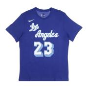 LeBron James NBA Tee Harwood Classic Nike , Blue , Heren