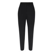 Trident Zwarte Broek met Welt Zakken Pinko , Black , Dames