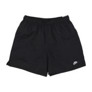 Flow Zwemshorts Zwart/Wit Nike , Black , Heren